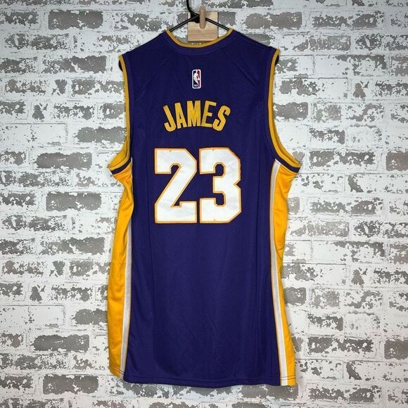 Nike connect swing man LeBron James los angels lakers 23 basketball jersey - Picture 2 of 5